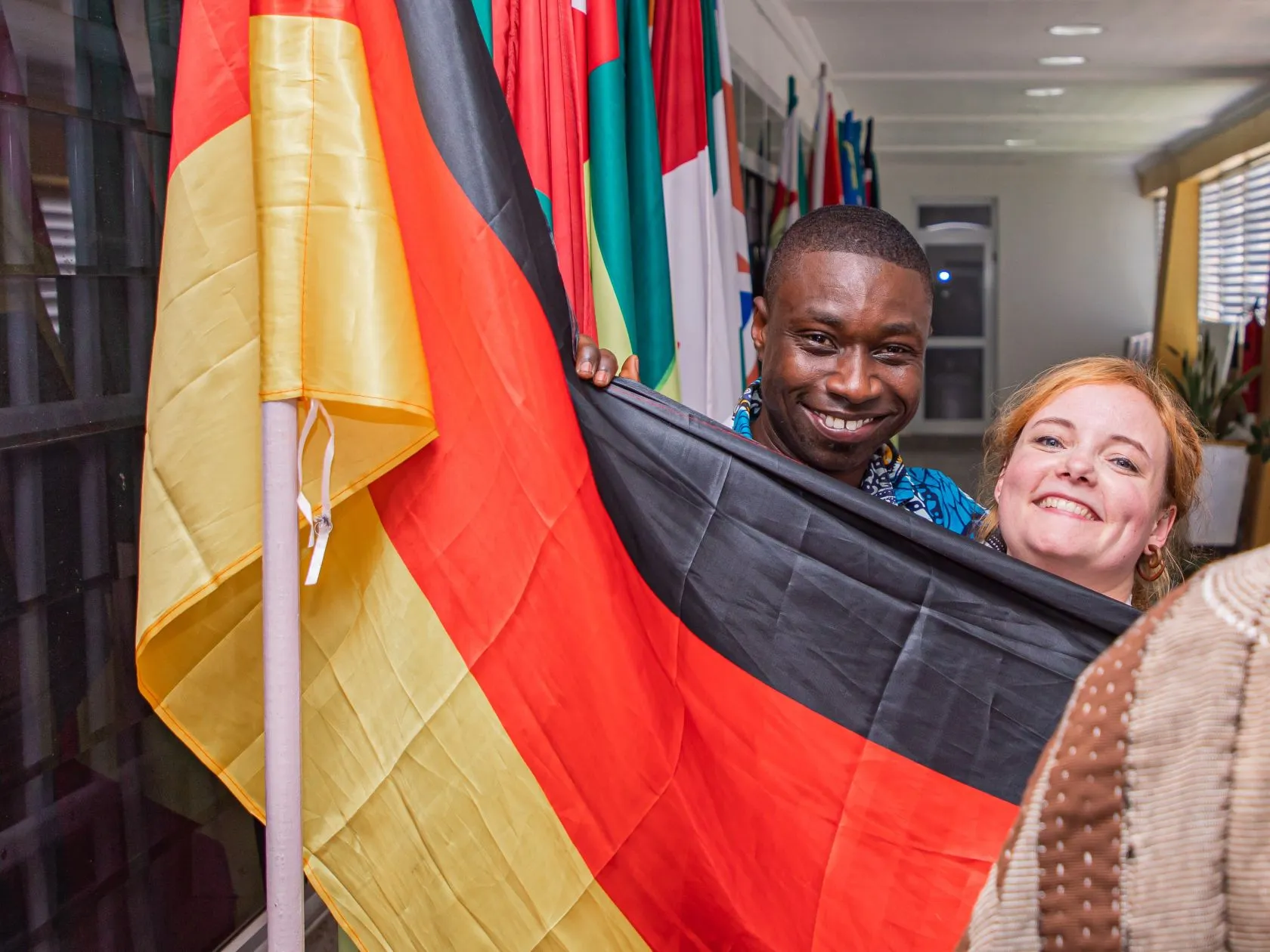 International Partners Explore KNUST Campus During EJP C-arouNd Workshop Background