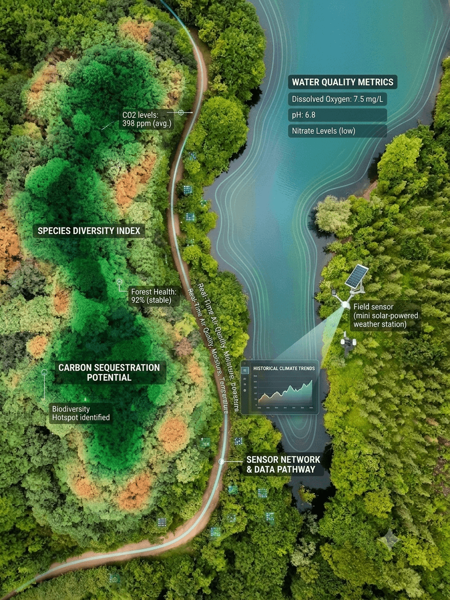 Environmental monitoring and satellite intelligence