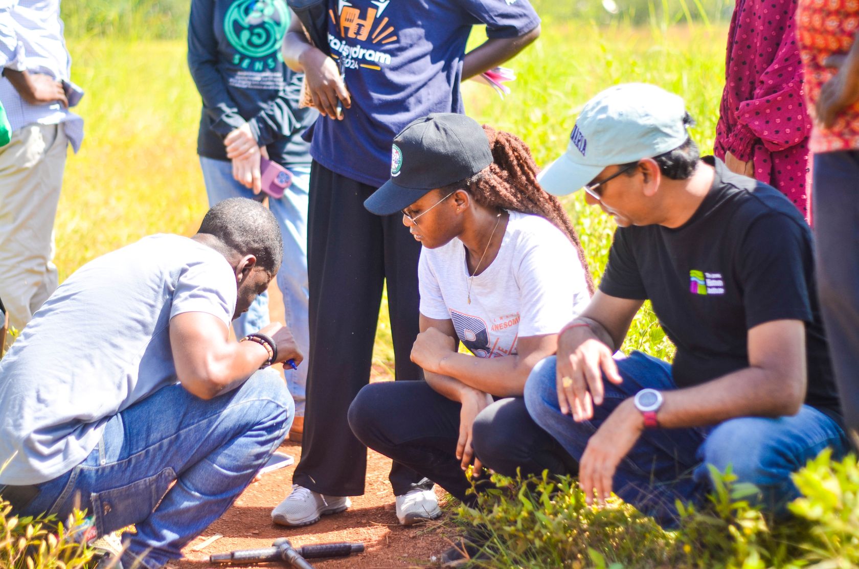 Soil sampling and community engagement