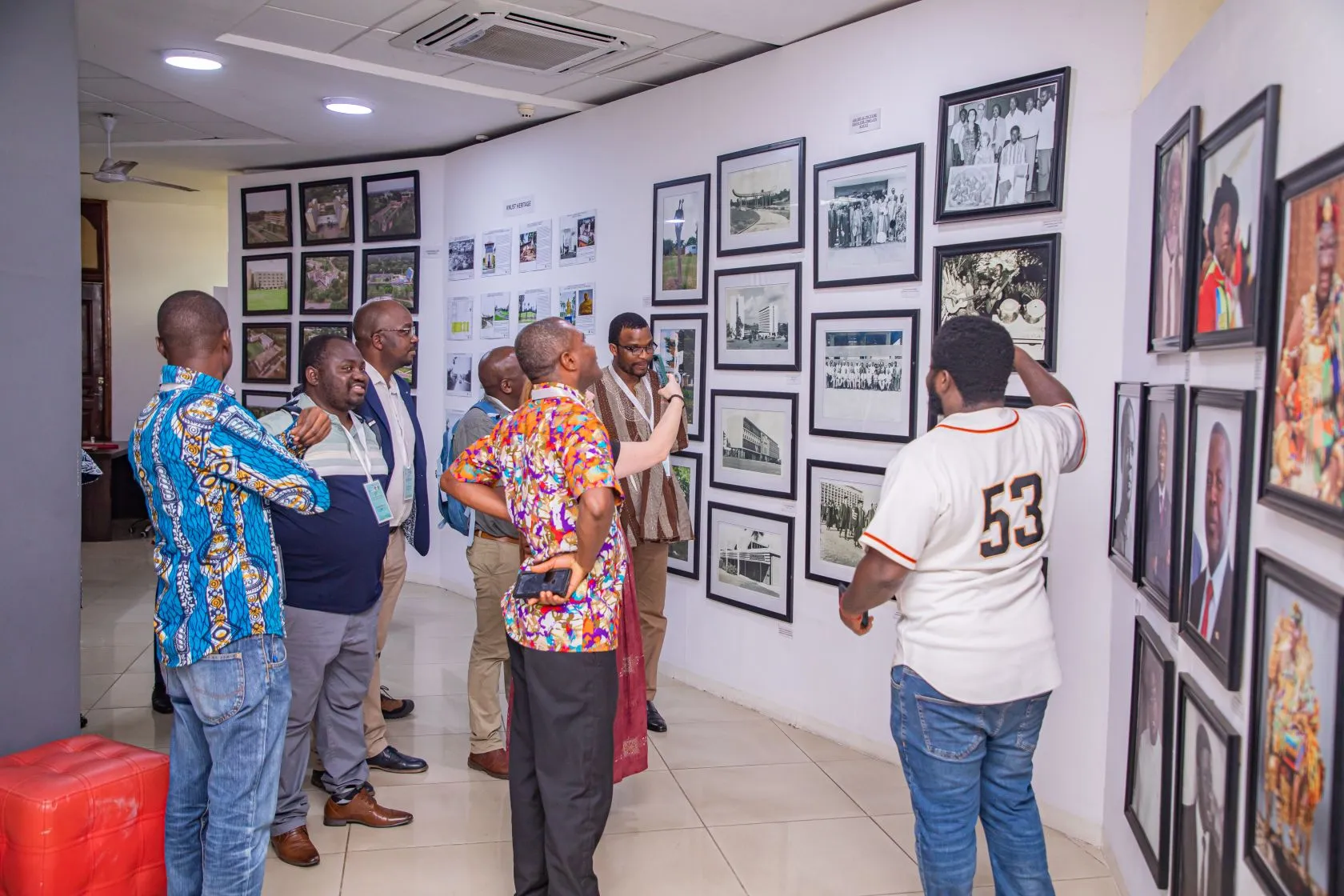 EJP C-arouNd partners touring KNUST campus