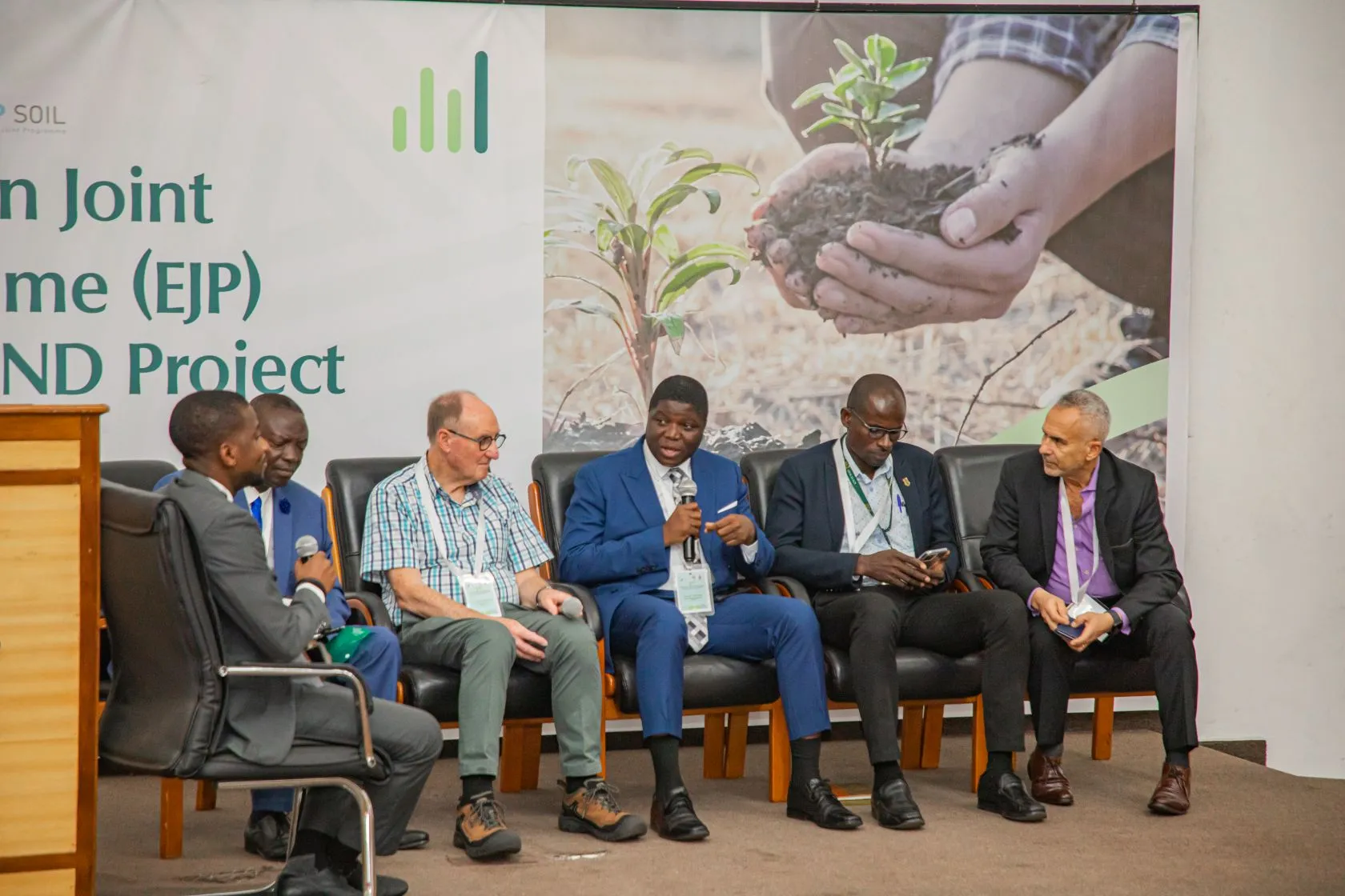 Panel discussion moderated by Caleb Melenya Ocansey